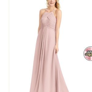Dusty Rose Azazi bridesmaid dress (A0)